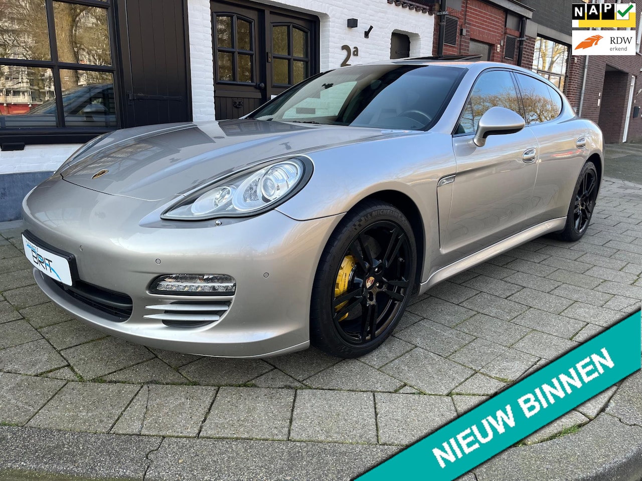 Porsche Panamera - 4.8 4S 4.8 4S, Alle Opties, Sport Chrono, Nw. Staat - AutoWereld.nl