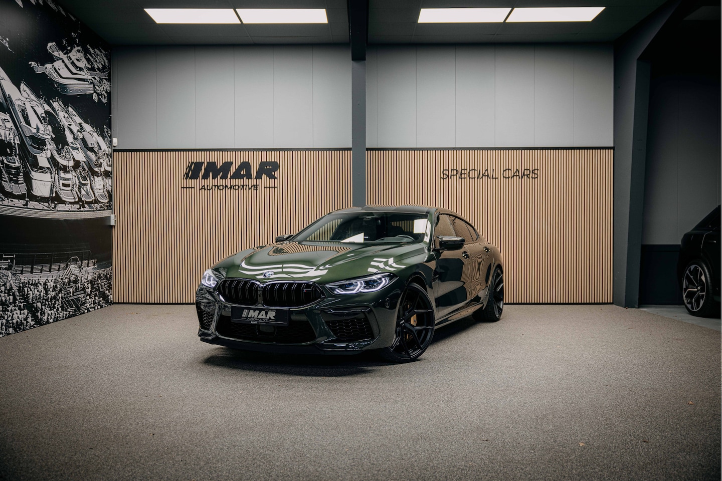 BMW M8 - Gran Coupé Competition Meest volle uitgevoerde M8 22 inch Vossen waanzinnige kleur  Malach - AutoWereld.nl