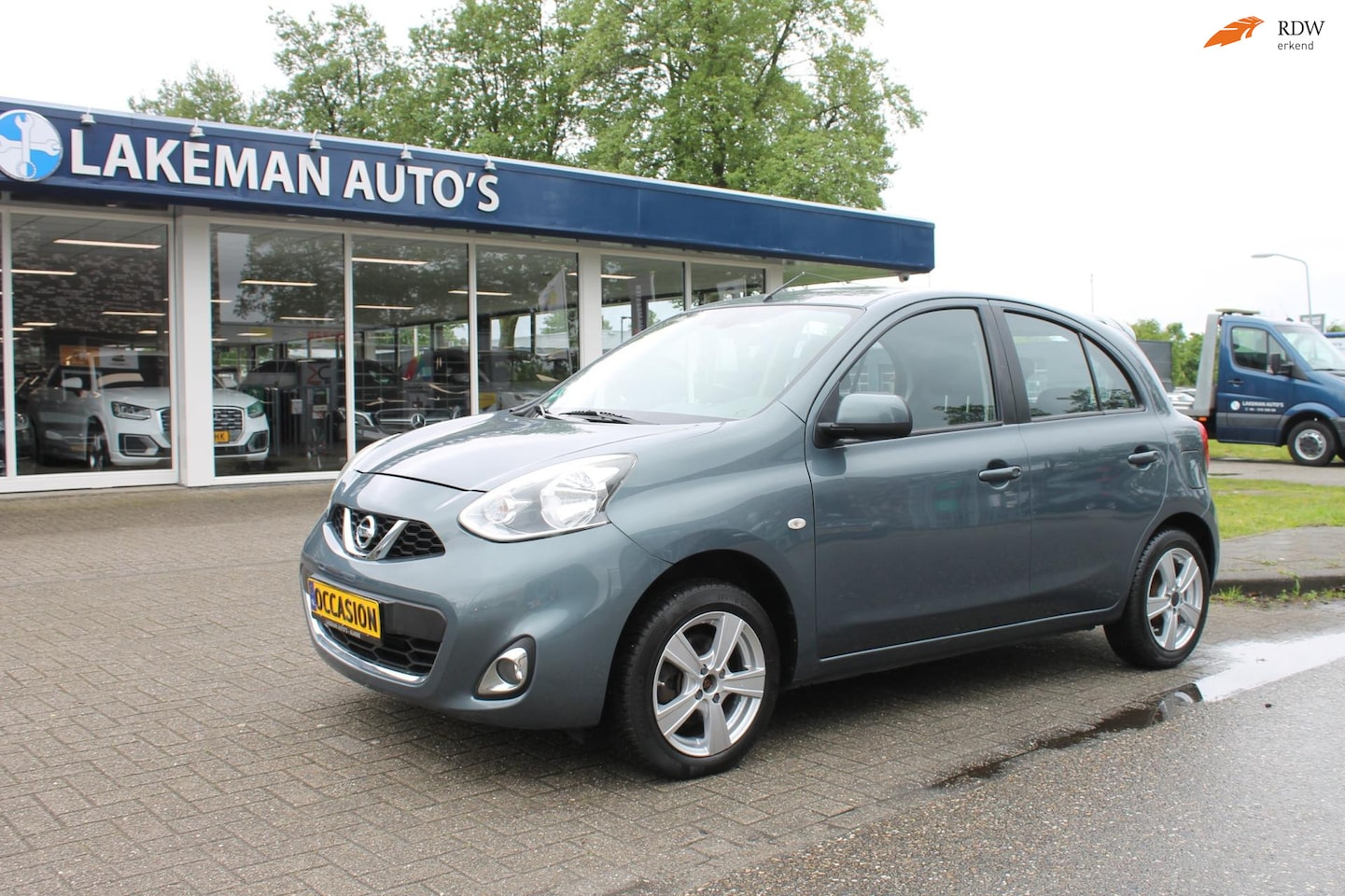 Nissan Micra - 1.2 DIG-S Acenta Greyline AUTOMAAT Huurkoop Inruil APK Garantie - AutoWereld.nl