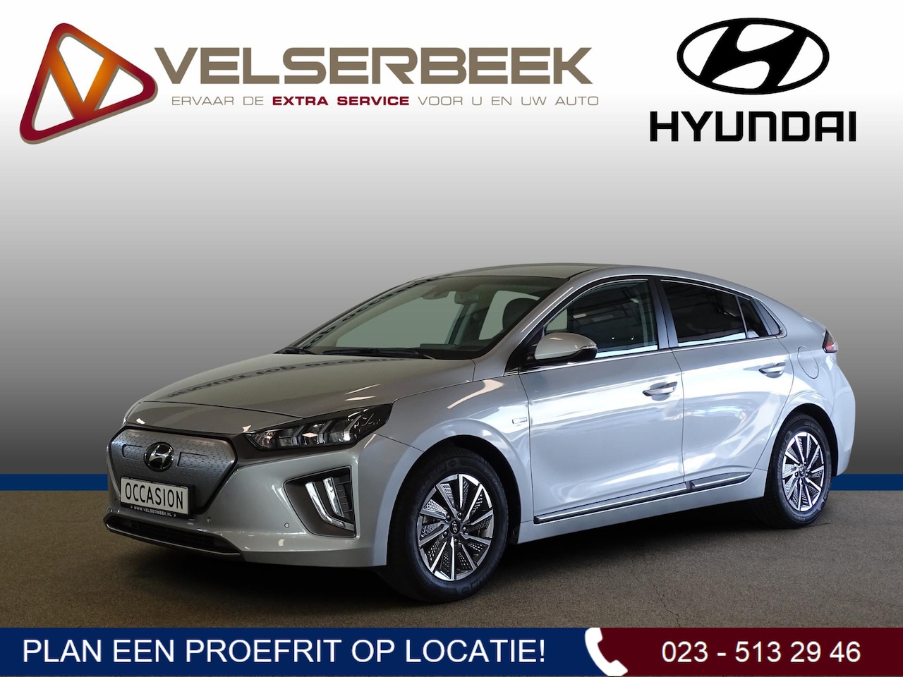 Hyundai IONIQ - Premium EV * €2000,- SUBSIDIE * - AutoWereld.nl