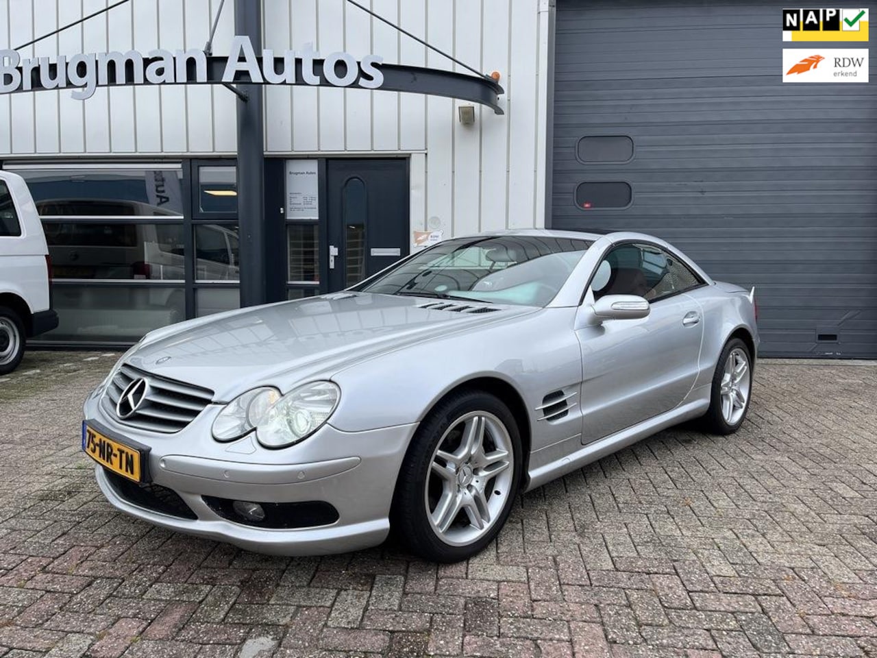 Mercedes-Benz SL-klasse Cabrio - 350 AMG,Panodak, orgineel NL !!! - AutoWereld.nl