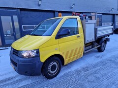 Volkswagen Transporter - 2.0 L2H1 benzine kipper 3 zijdig gereedschapkist trekhaak aardgas cng kraan