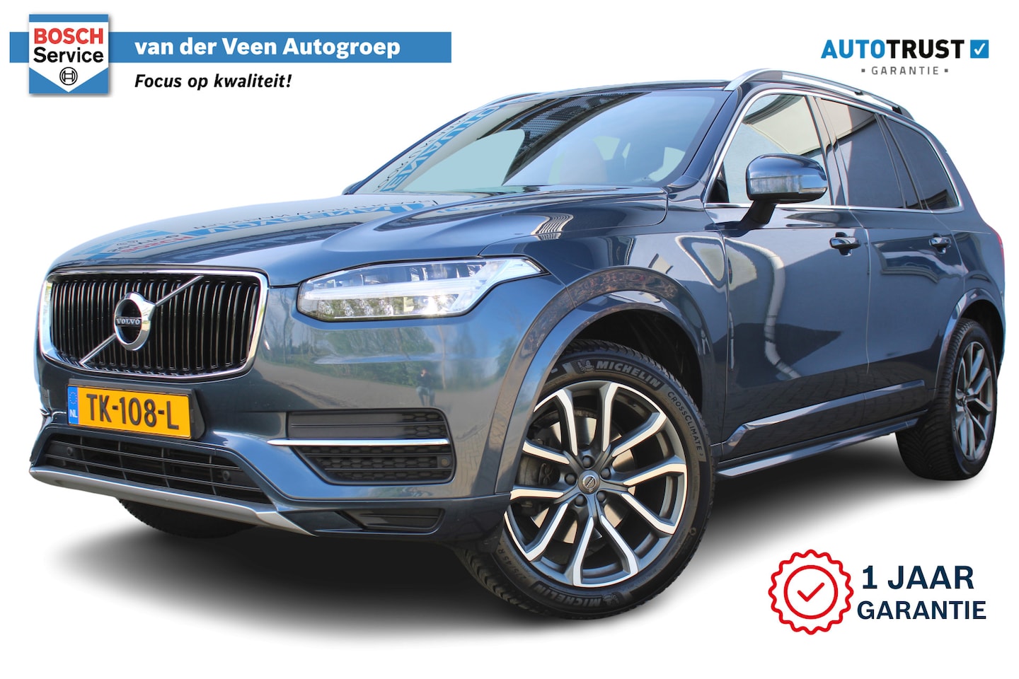 Volvo XC90 - 2.0 D4 90th Anniversary Edition | Incl. 1 jaar Garantie | 2e Eigenaar | Stoelverwarming | - AutoWereld.nl