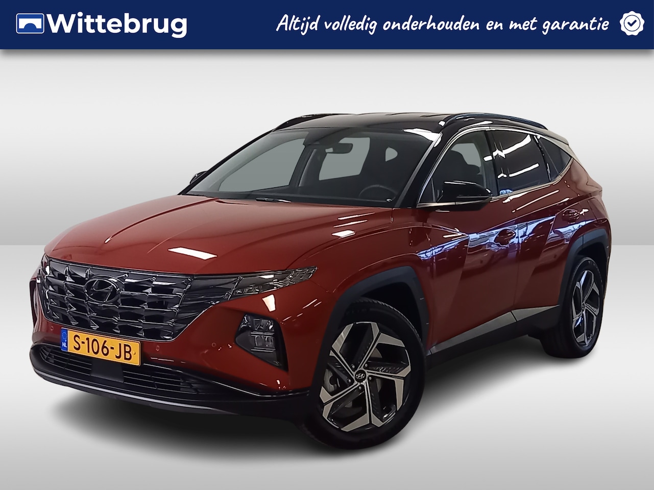 Hyundai Tucson - 1.6 T-GDI HEV Premium Luxe uitvoering! - AutoWereld.nl