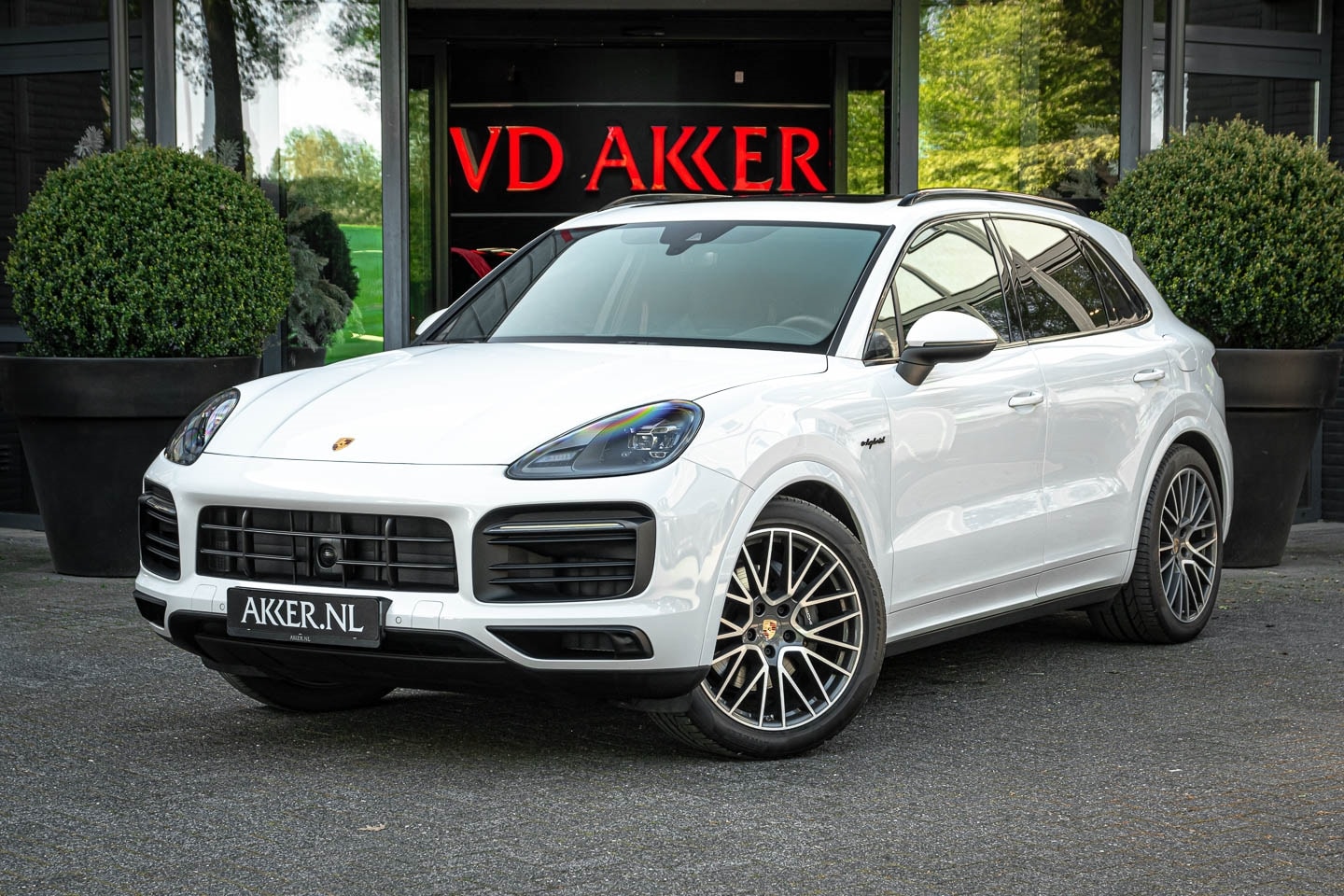 Porsche Cayenne - E-HYBRID PLATINUM EDITION TREKHAAK+PANO.DAK+LUCHTVERING - AutoWereld.nl