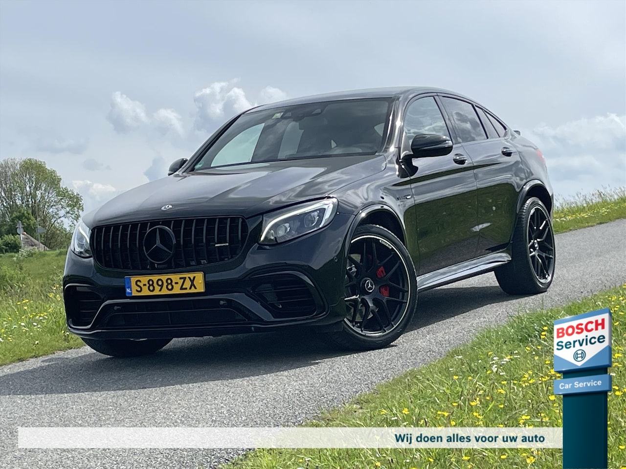 Mercedes-Benz GLC-klasse Coupé - 63 AMG S 510pk 4MATIC+ / Schaal Stoelen / Luchtvering / Camera / Dealer Ondr / Burmester / - AutoWereld.nl