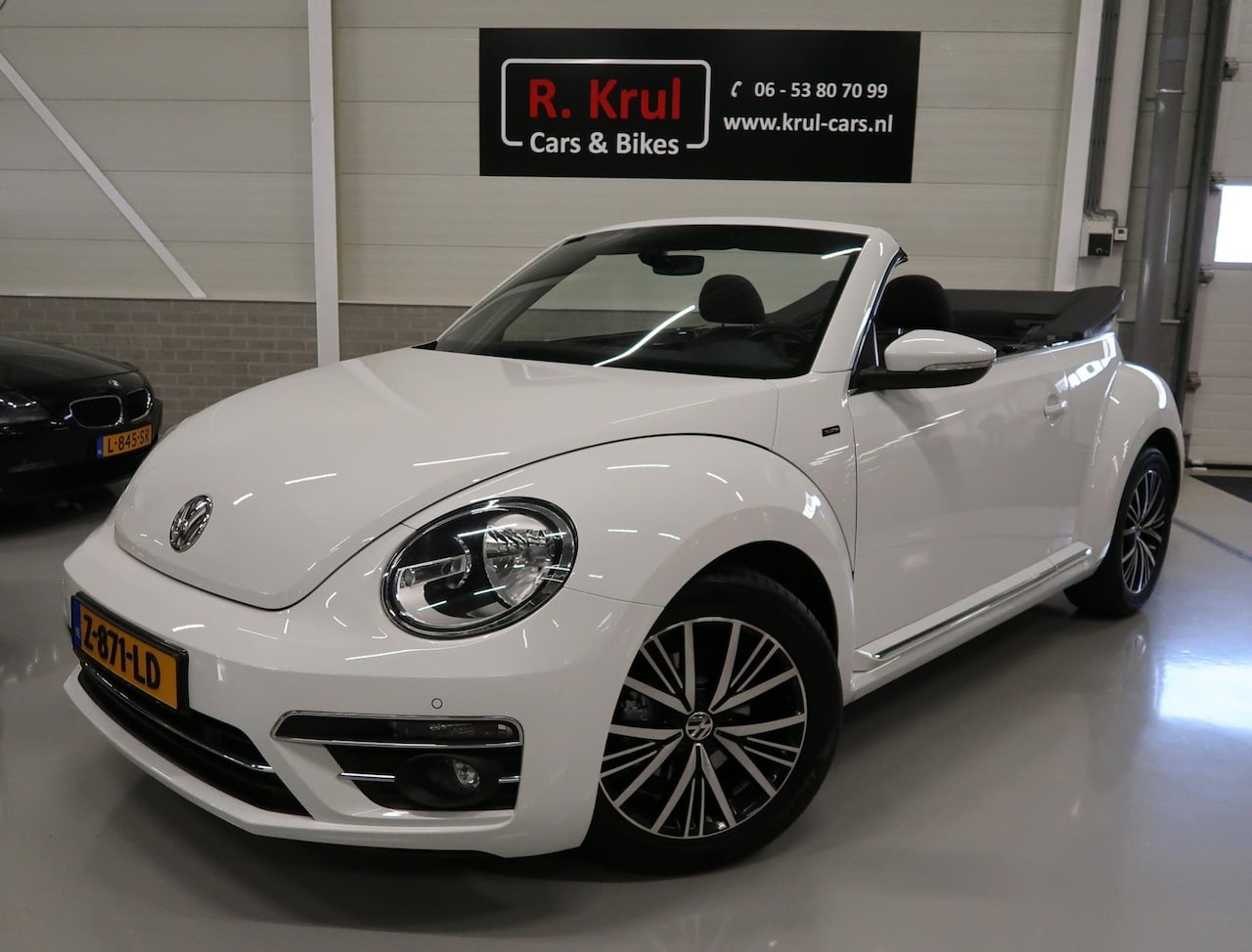 Volkswagen Beetle Cabriolet - 1.2 TSI Allstar Airco Navigatie Camera 1e Eigenares Winterbanden Windscherm Afdekhoes Nett - AutoWereld.nl