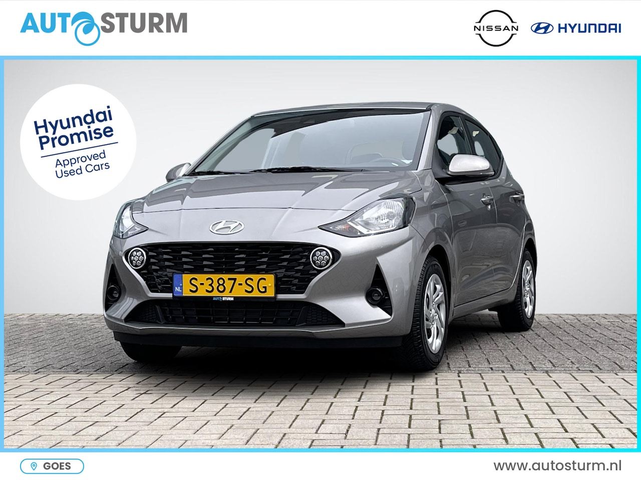 Hyundai i10 - 1.0 Comfort Smart | Navigatie Full-Map | Camera | Airco | Cruise Control | Apple Carplay/A - AutoWereld.nl