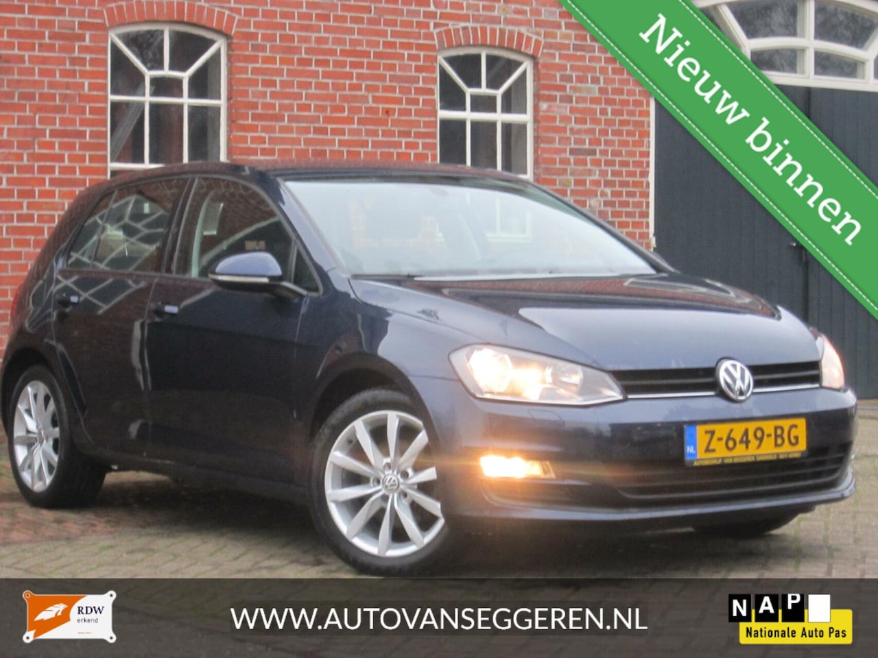 Volkswagen Golf - 1.4 TSI 125 PK stoelverw/cruise/clima/1 eign./garantie - AutoWereld.nl