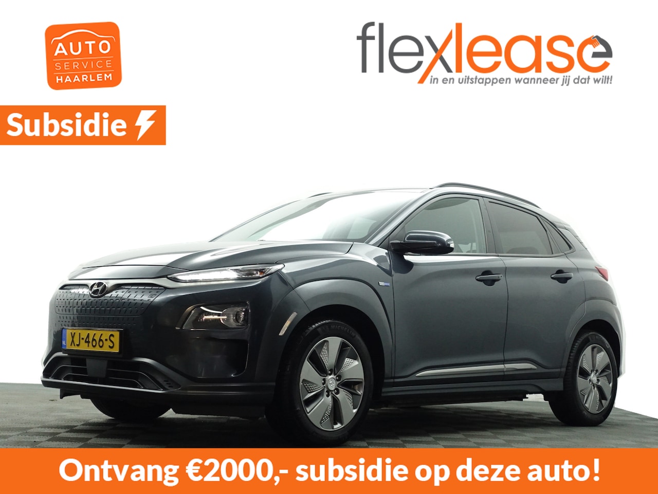 Hyundai Kona Electric - EV Premium+ 64 kWh- 2000 Subsidie, Stuur/Stoelverwarming, Stoelventilatie, Xenon Led, Came - AutoWereld.nl