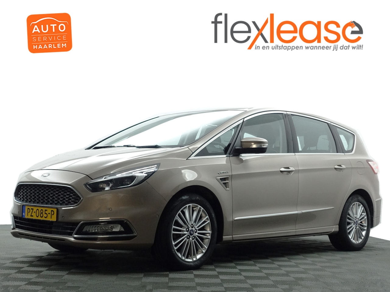 Ford S-Max - 1.5 Vignale- Design Leder, Memory Seats, Sfeerverlichting, Camera, Carplay, Keyless, Ada C - AutoWereld.nl