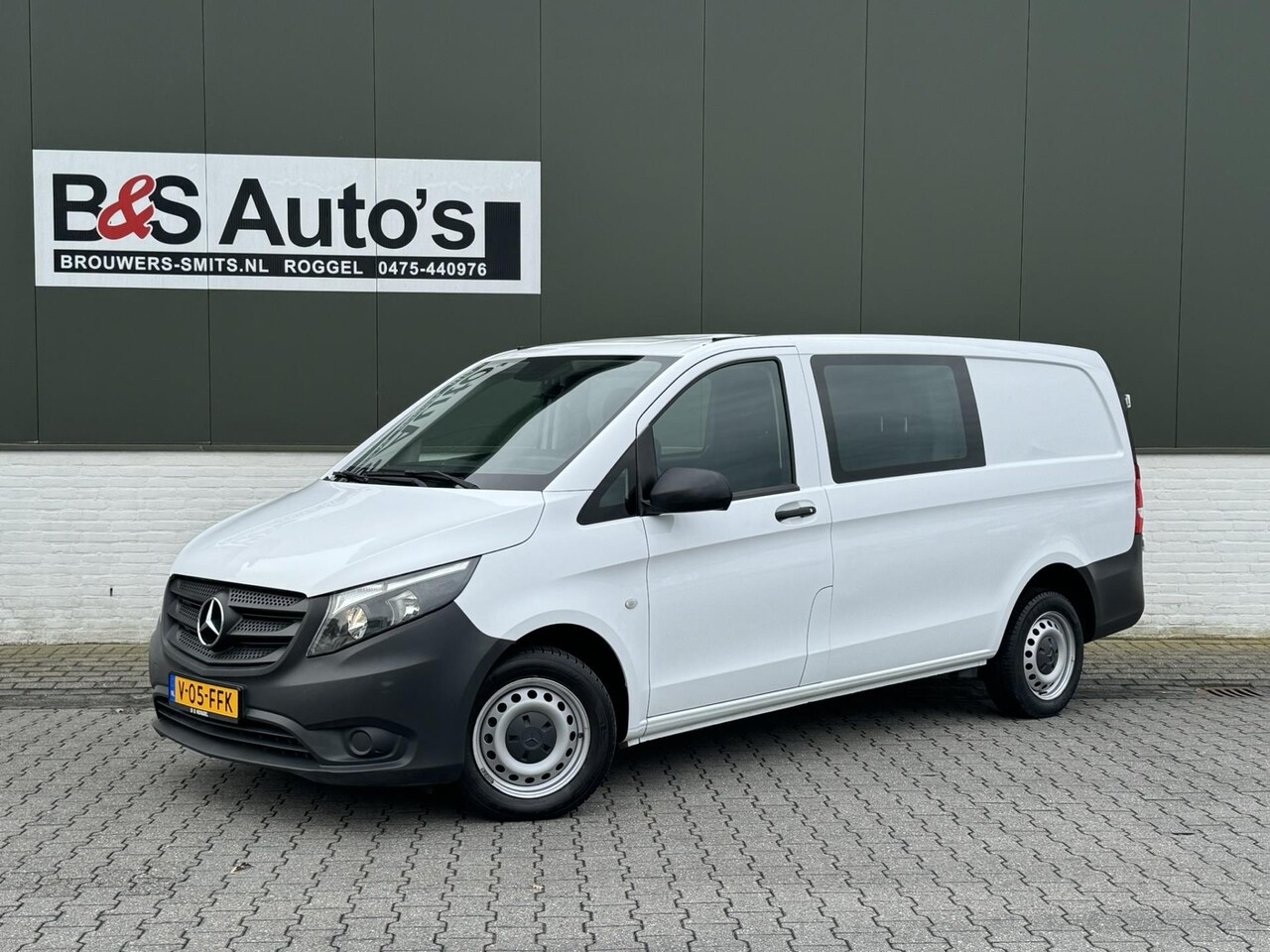 Mercedes-Benz Vito - 110 Dubbele Cabine Facelift Comfort Leder stuurwiel Airco Radio+media - AutoWereld.nl