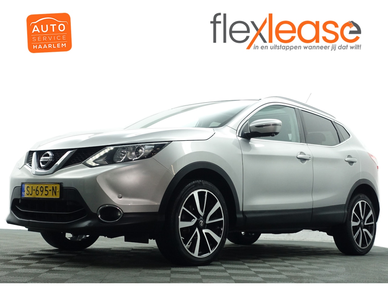 Nissan Qashqai - 1.2 Tekna 360 Camera, Panodak, Xenon Led, Sfeerverlichting, Navi, Clima, Lane Assist - AutoWereld.nl