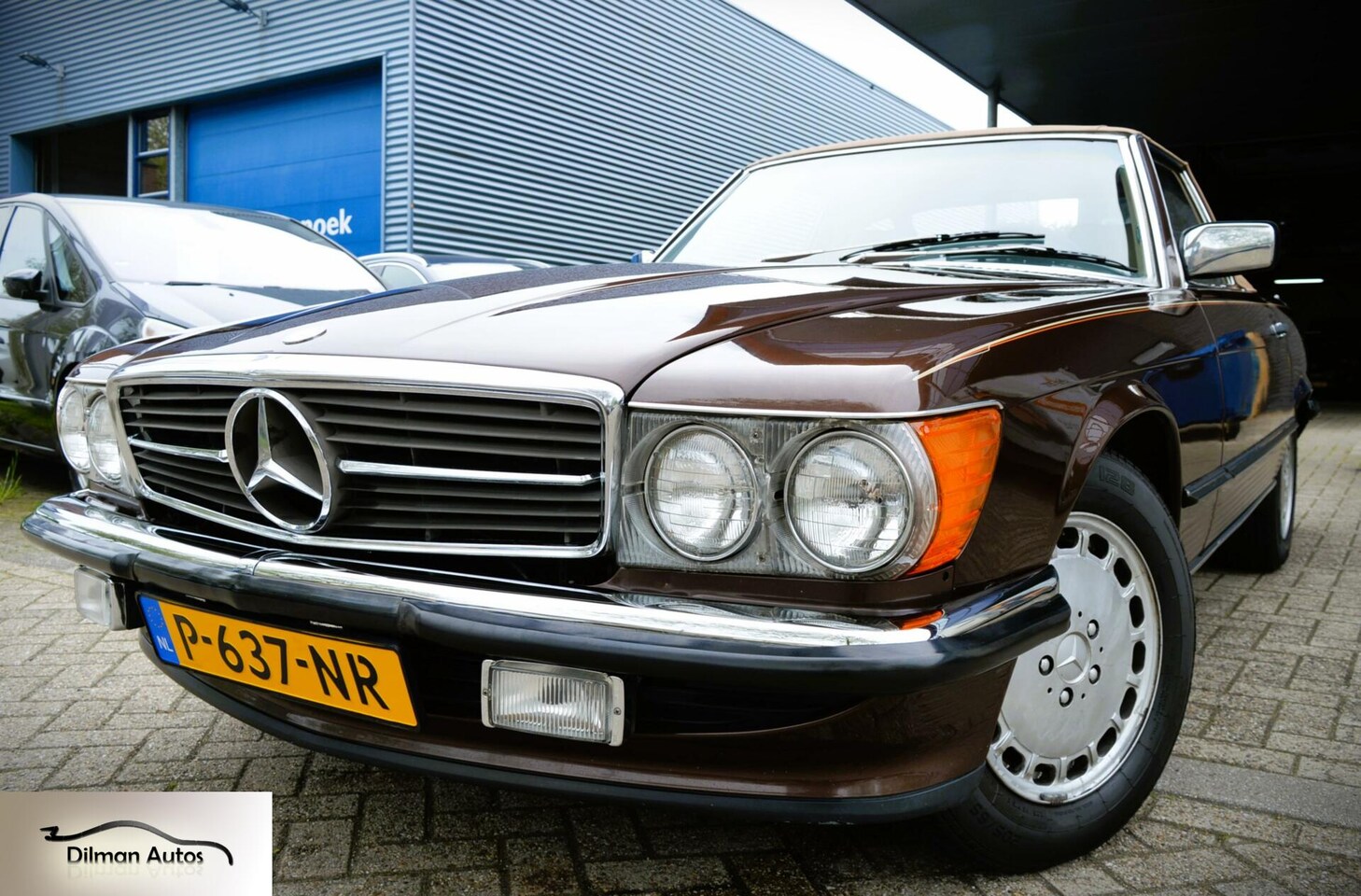 Mercedes-Benz SL-klasse Cabrio - 560 SL-1986-Cabrio-Hardtop-Airco-Automaat - AutoWereld.nl