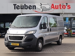 Peugeot Boxer - 330 2.2 BlueHDi 140 L2H1 Premium DC Linker- en rechter zijdeur, Dubbel Cabine, Climate con