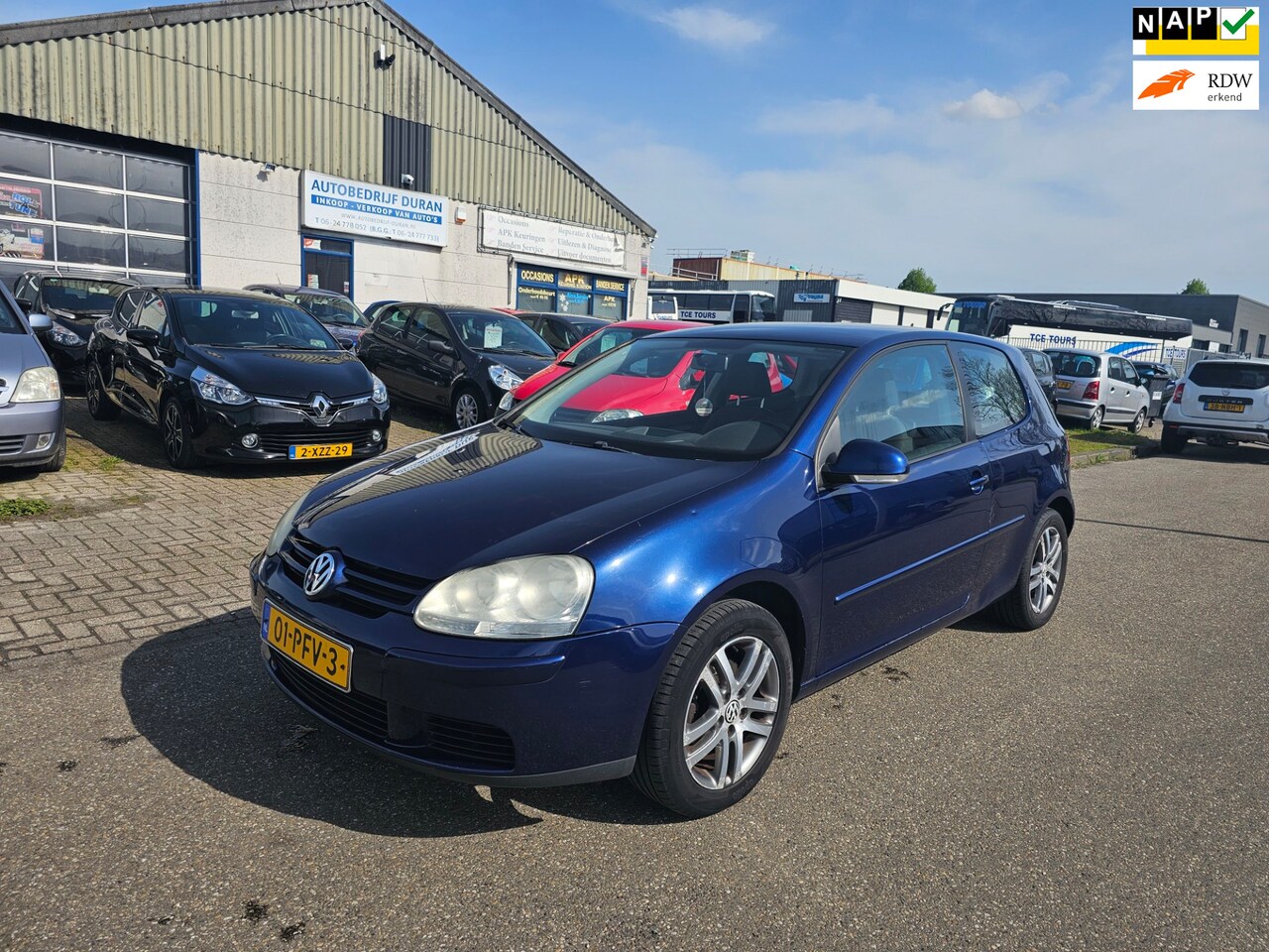 Volkswagen Golf - 1.4 Optive 3 Airco Bj:2007 NAP! - AutoWereld.nl