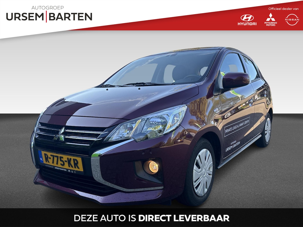 Mitsubishi Space Star - 1.2 Connect+ | direct beschikbaar - AutoWereld.nl