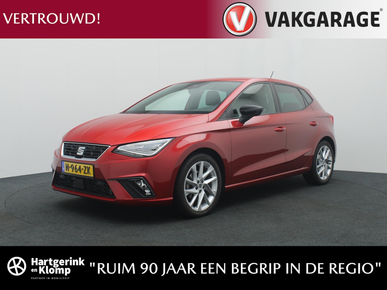 Seat Ibiza - 1.5 TSI FR Business Intense Plus automaat | CarPlay | Navigatie | Parkeersensoren | Achter - AutoWereld.nl