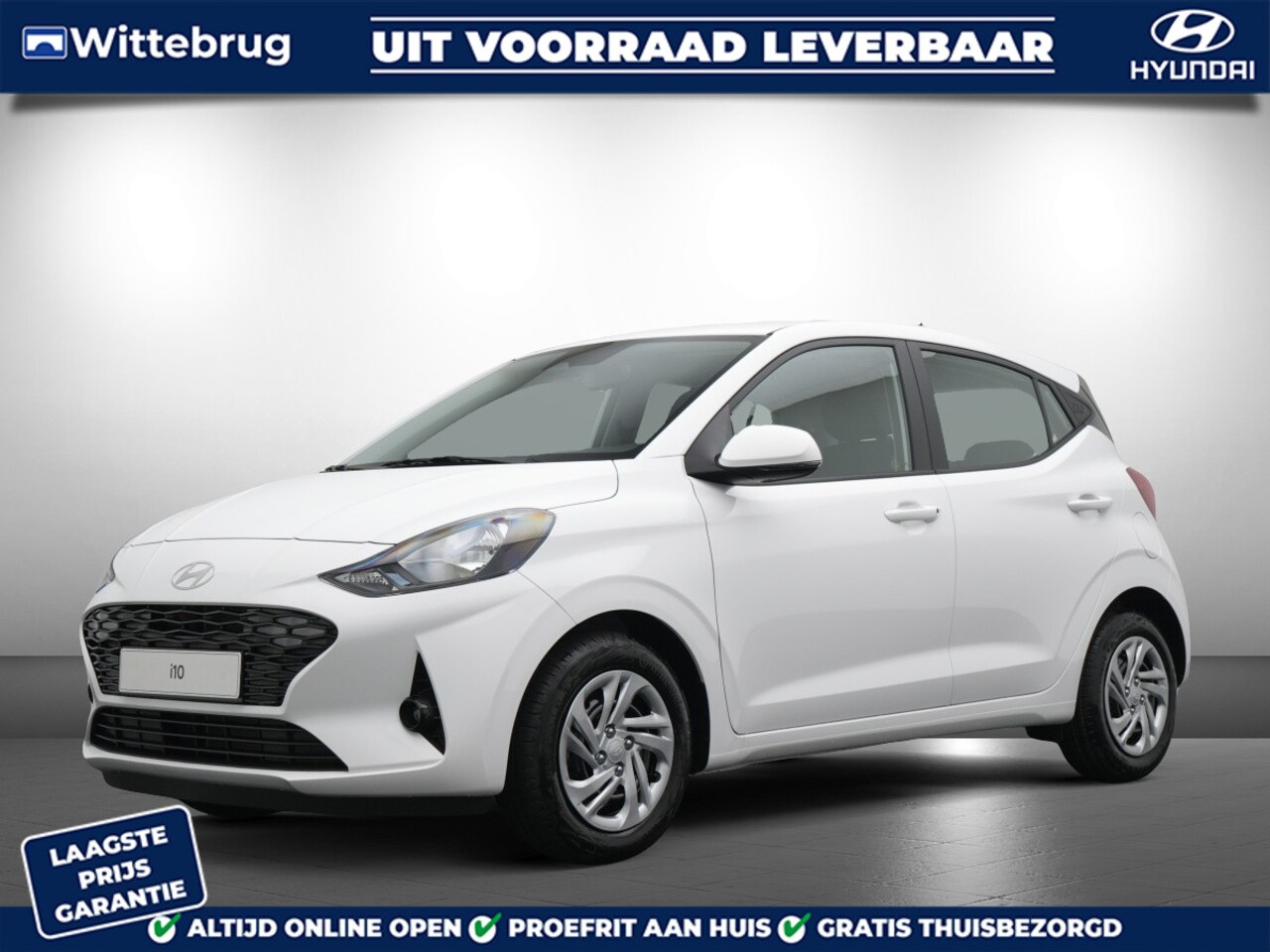 Hyundai i10 - 1.0 Comfort Smart Met Navigatie, Camera en Airconditioning Uit voorraad leverbaar! - AutoWereld.nl