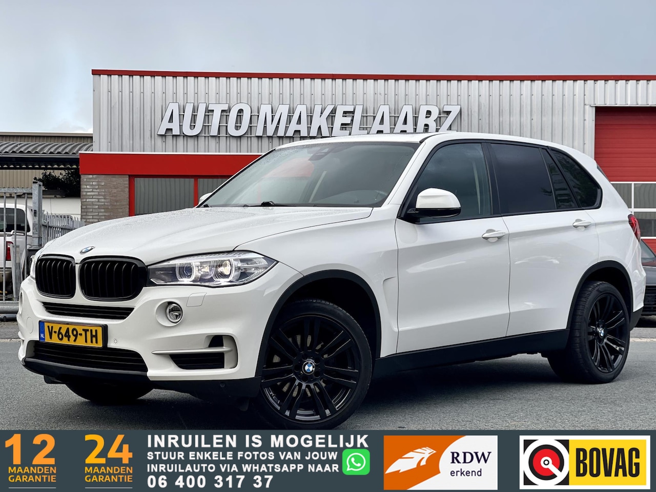 BMW X5 - Xdrive30D GRIJS KENTEKEN | PANO | LEDER | TREKHAAK - AutoWereld.nl