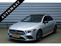 Mercedes-Benz A-klasse - 180 136pk Business Solution AMG Automaat NL-Auto NAP Panoramadak Widescreen Burmester Sfee