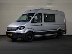 Volkswagen Crafter - 2.0 TDI 140pk L3 H3 DC Automaat Airco Navigatie Apple Carplay Camera