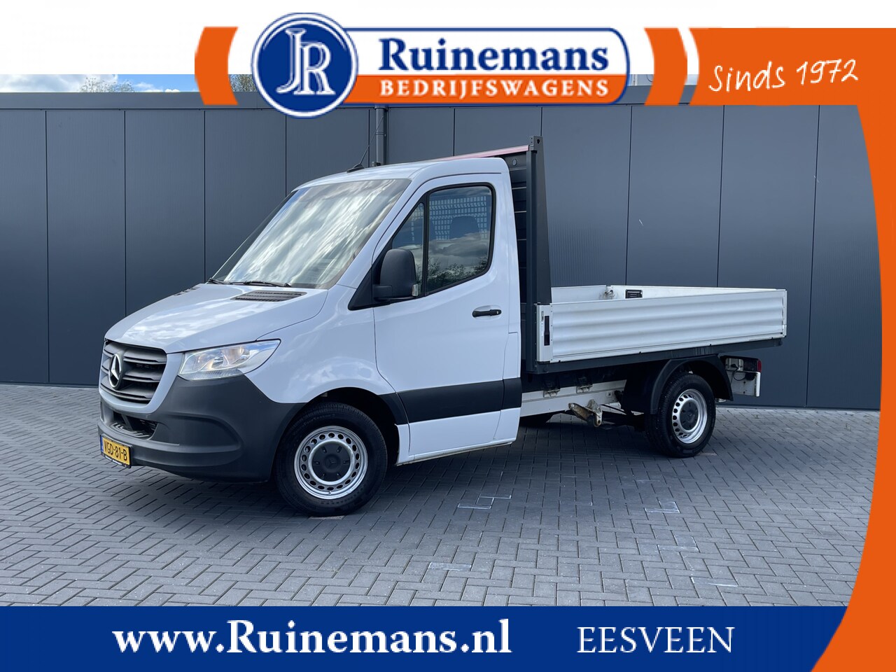 Mercedes-Benz Sprinter - 311 2.2 CDI 3.5T/ AUTOMAAT / PICK UP / AIRCO / CRUISE / TREKHAAK / 3-ZITS / CARPLAY - AutoWereld.nl