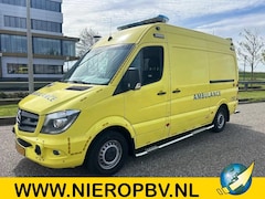 Mercedes-Benz Sprinter - 319CDI L2H2 AMBULANCE Automaat Airco Cruisecontrol 9X OP VOORRAAD MARGE