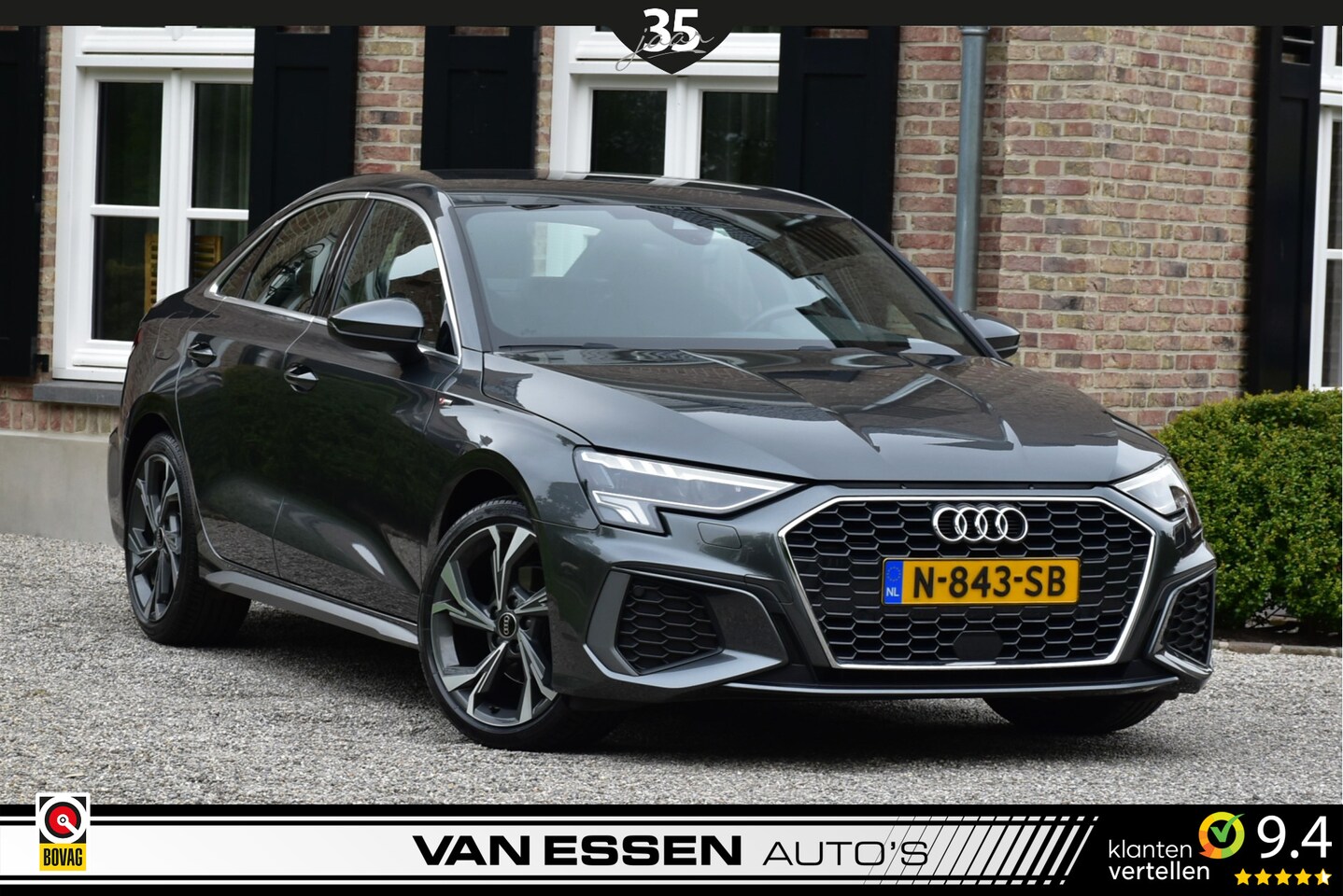Audi A3 Limousine 30 TFSI S Edition Navigatie Carplay Sportstoelen NAP