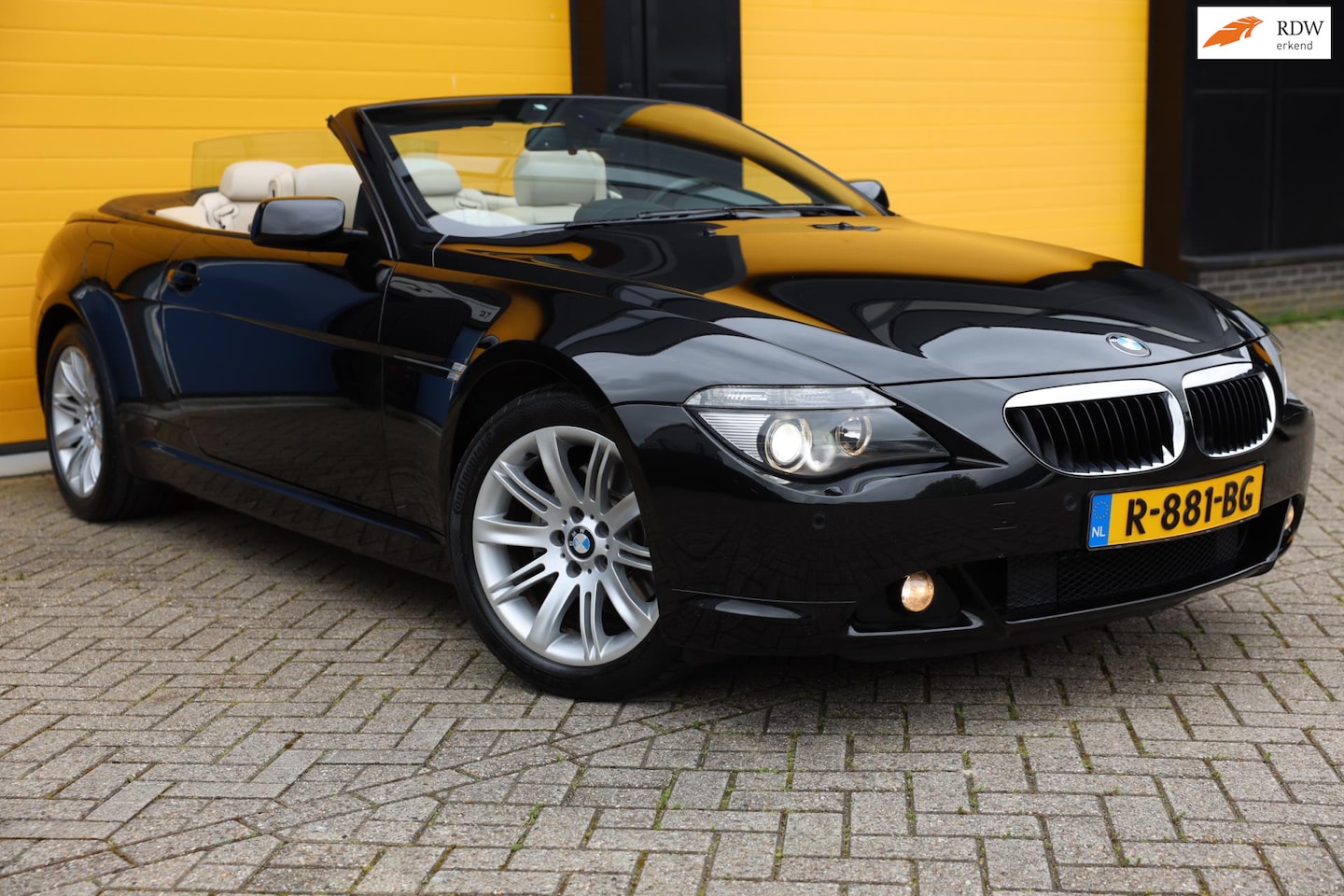 BMW 6-serie Cabrio - 630i / AUT / TOPSTAAT / Leder / Navi / Ecc / Elek Pakket / Cruise Control / Xenon / Pdc / - AutoWereld.nl