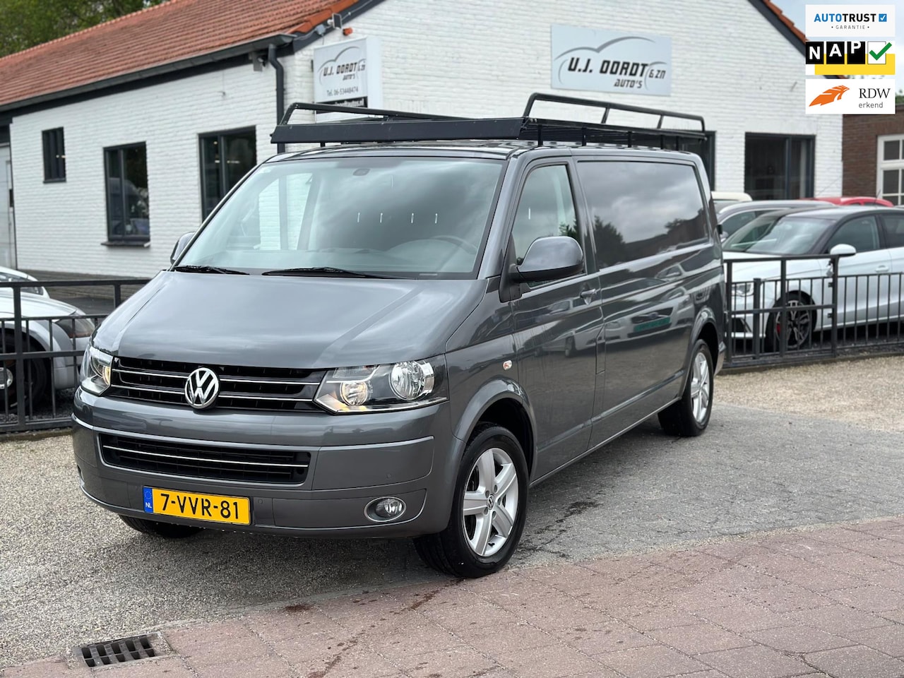 Volkswagen Transporter - 2.0 TDI L2H1 DC Comfortline NWE MOTOR,AUTOMAAT! - AutoWereld.nl