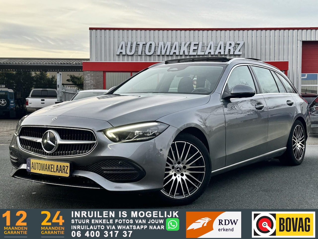 Mercedes-Benz C-klasse - 200 4MATIC PANO CAM SFEER BLIND SP. FULL! - AutoWereld.nl