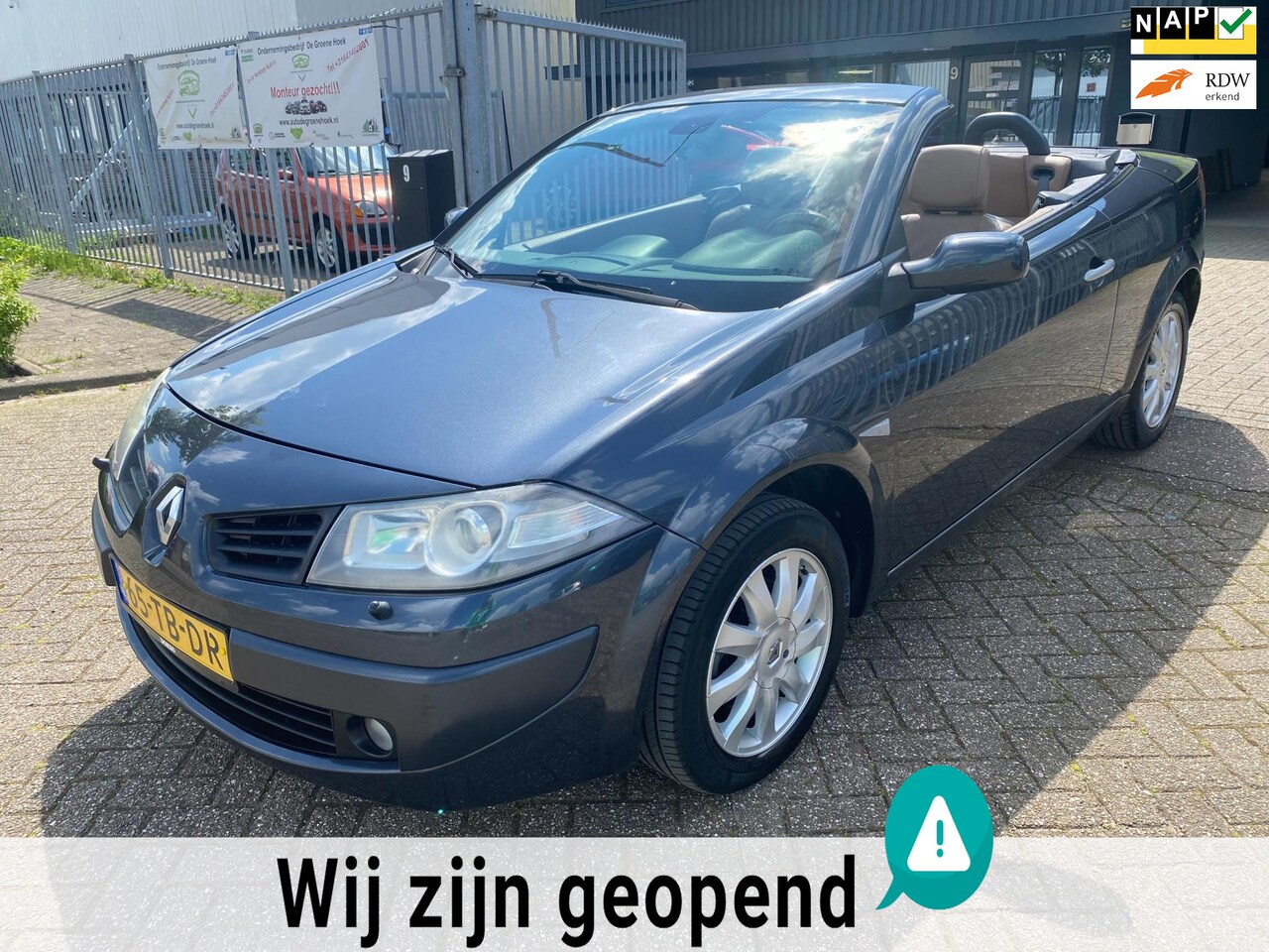 Renault Mégane coupé cabriolet - 2.0-16V Tech Line 2.0-16V Tech Line - AutoWereld.nl