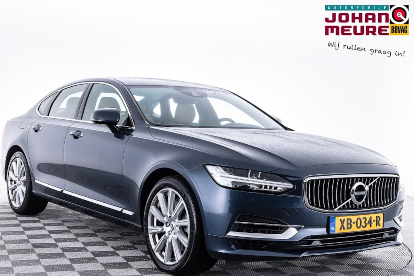 Volvo S90 - 2.0 T8 AWD Inscription | LEDER | CARPLAY | Stoelventilatie -HEMELVAARTSDAG OPEN!- - AutoWereld.nl