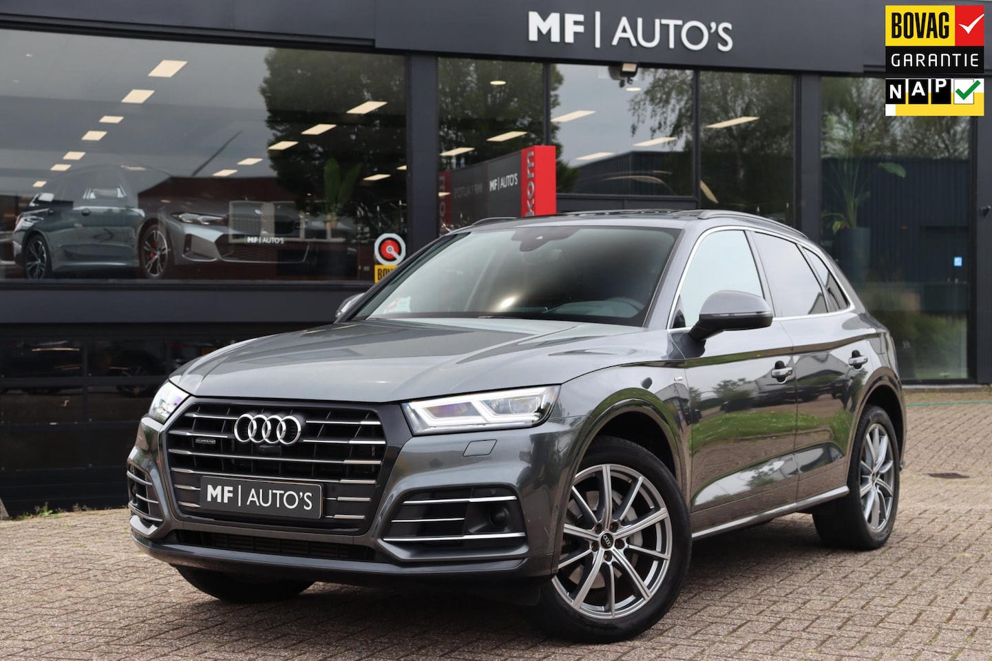 Audi Q5 - 55 TFSIe Quattro Competition|Pano|HUD|Matrix|B&O|ACC|Massage - AutoWereld.nl