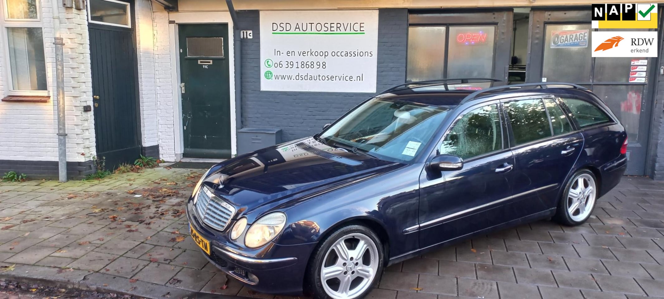 Mercedes-Benz E-klasse Combi - 200 K. Elegance motor stuk - AutoWereld.nl