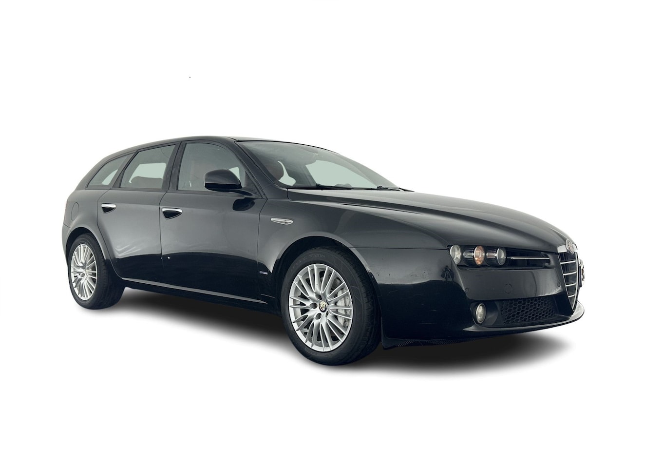 Alfa Romeo 159 Sportwagon - 2.4 JTD Q-Tronic Distinctive Aut. *XENON | VOLLEDER | NAVI | ECC | PDC | CRUISE* - AutoWereld.nl