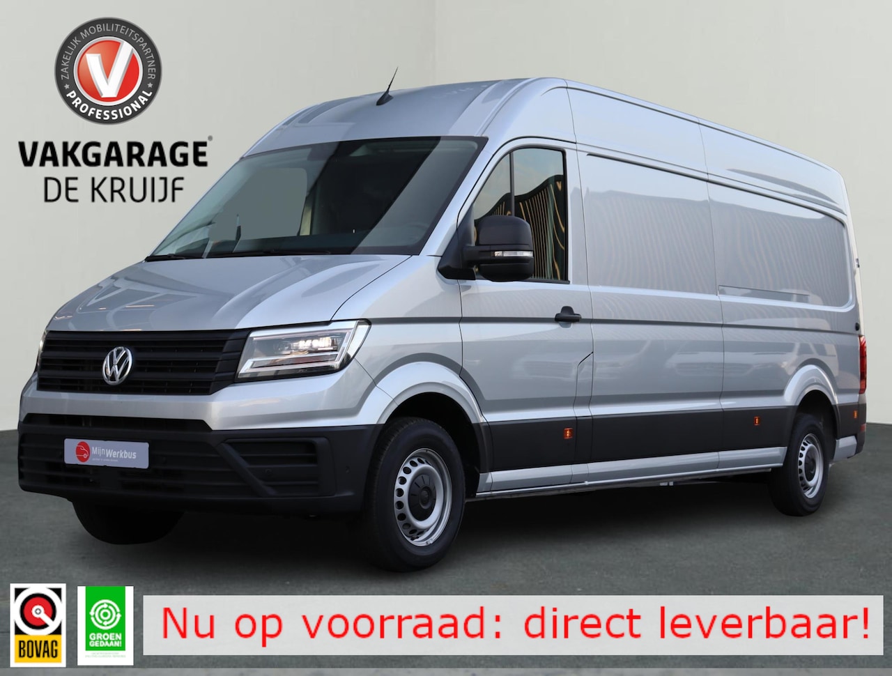 Volkswagen Crafter - 35 2.0 TDI L4H3 Comfortline Automaat 140pk LED | App connect | Camera - AutoWereld.nl