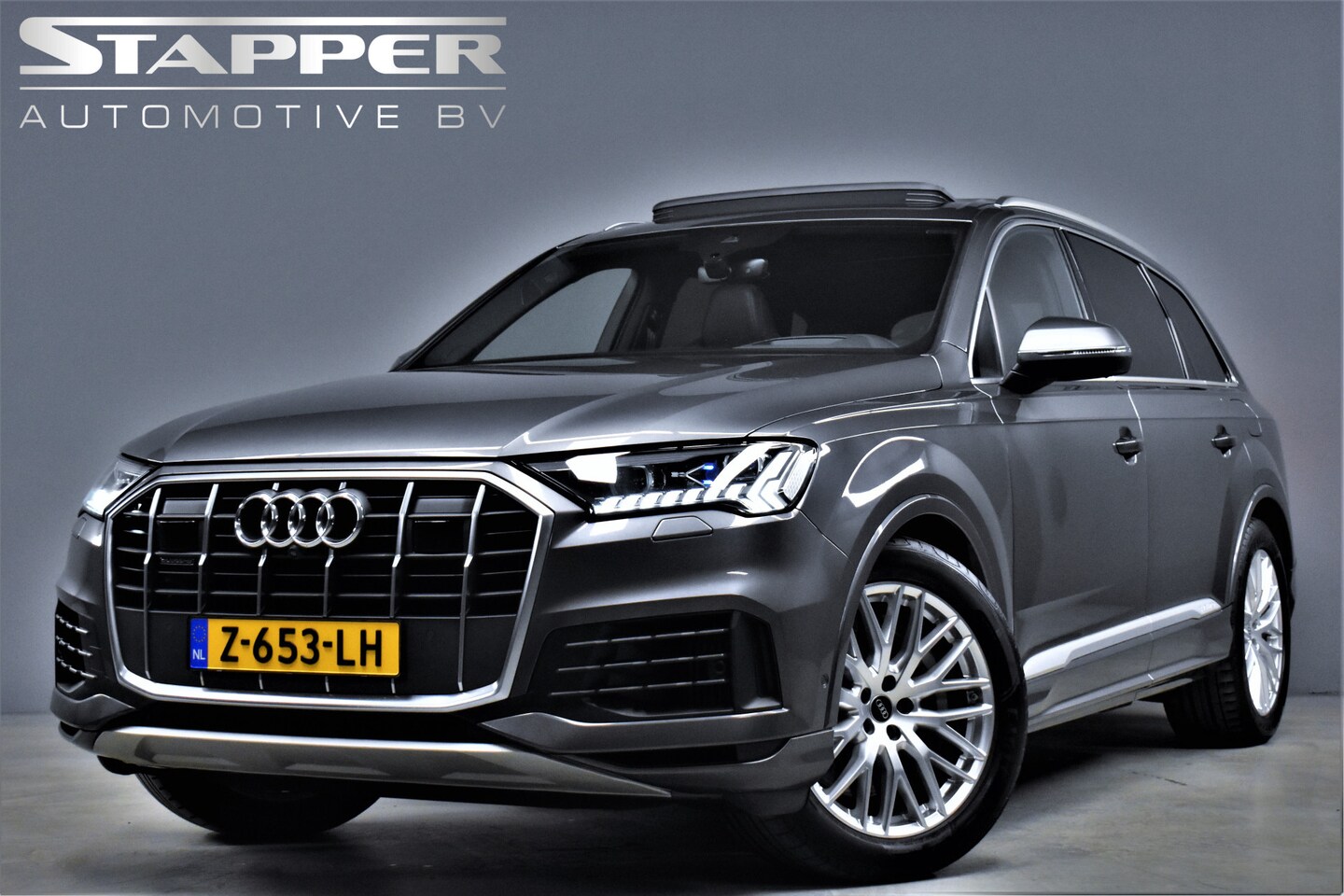 Audi Q7 - 55 TFSI V6 476pk Automaat e Quattro S-Line 1e Eig. Dealer OH Pano/Virtual/Laser/B&O/Luchtv - AutoWereld.nl