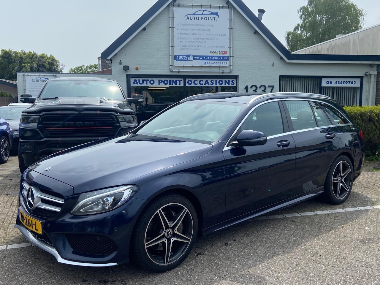 Mercedes-Benz C-klasse Estate - 180 CDI AUT9/AMG-PAKKET/SPORTSEATS/LEDER/XENON - AutoWereld.nl