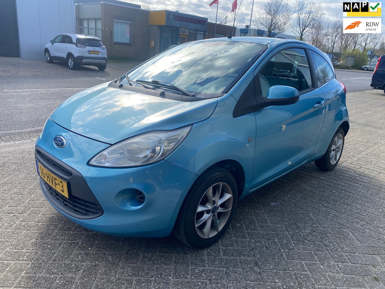 Ford Ka - 1.2 Trend / apk / nap / 2 sleutels / goed onderhouden / zeer nette auto!!! - AutoWereld.nl