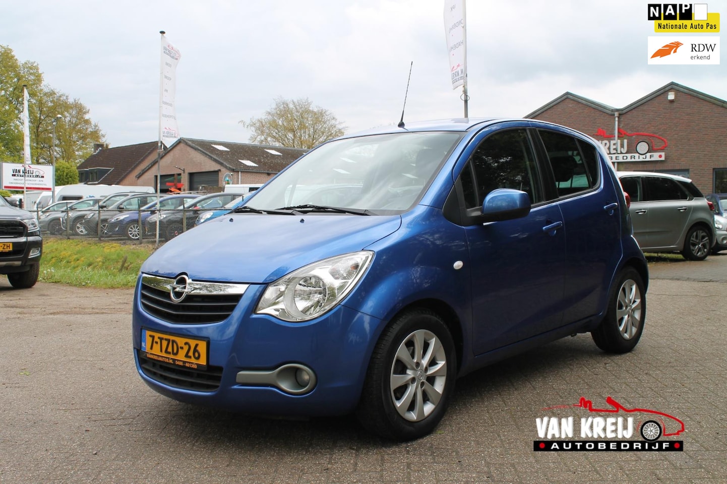 Opel Agila - 1.2 Edition 1.2 Edition, 89252km+Nap, Airco, Cv, Lm, Stoelverw. - AutoWereld.nl