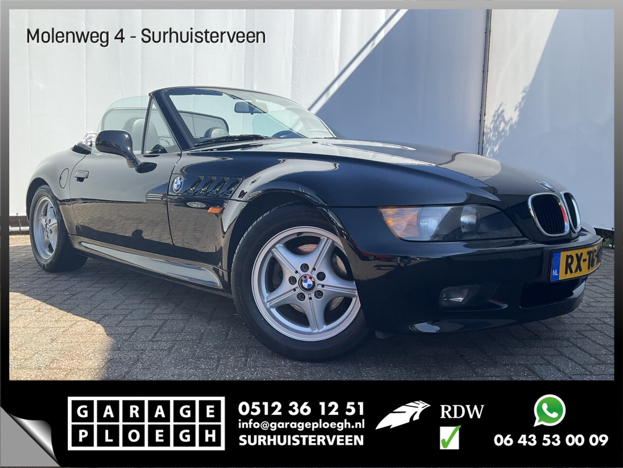 BMW Z3 Roadster - 1.9 141pk Origineel NL Topstaat Bagagerek - AutoWereld.nl