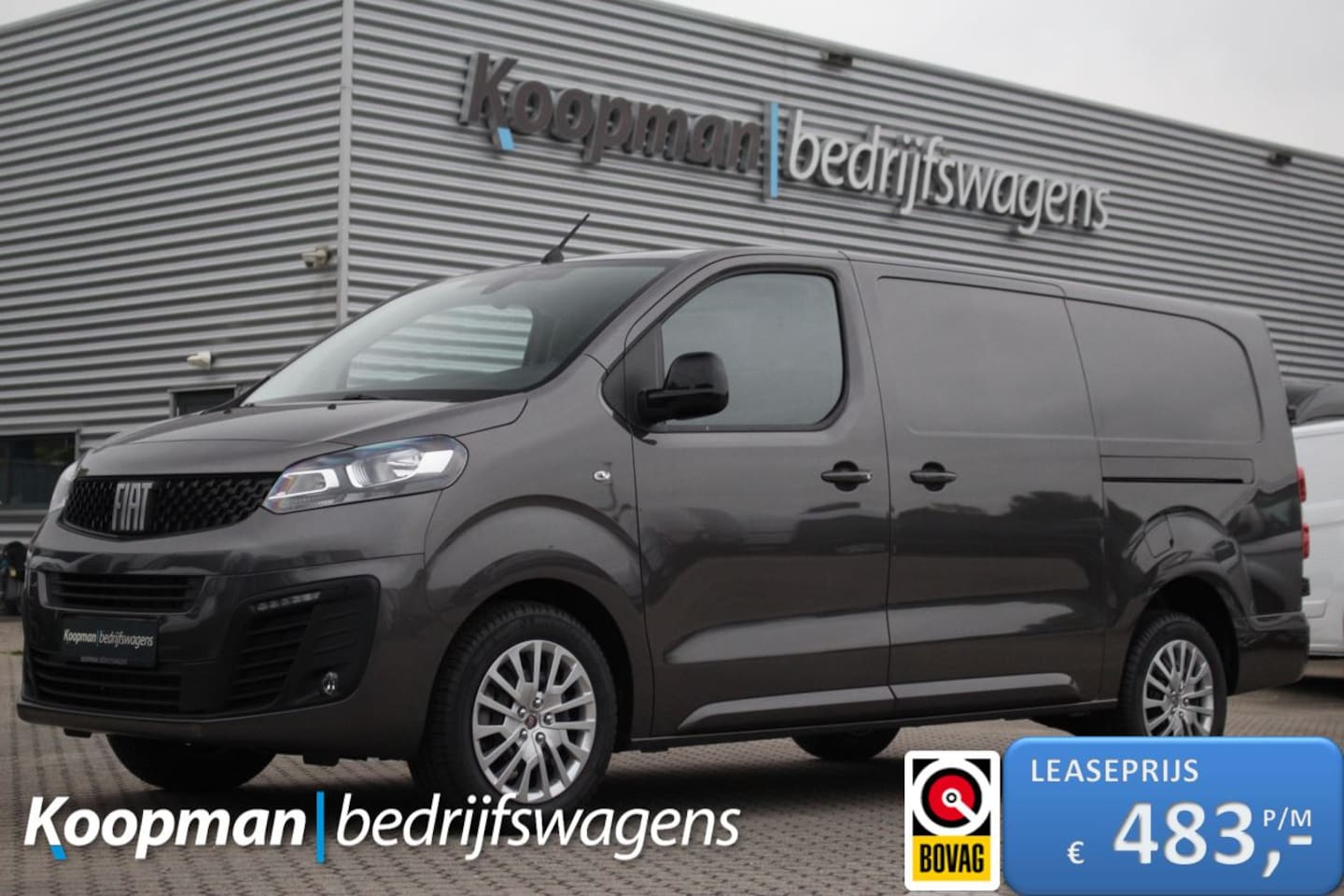 Fiat Scudo - 2.0 MultiJet 145pk L3H1 L+R Zijdeur | Carplay/Android | Navi | PDC Achter | Lease 483,- p/ - AutoWereld.nl