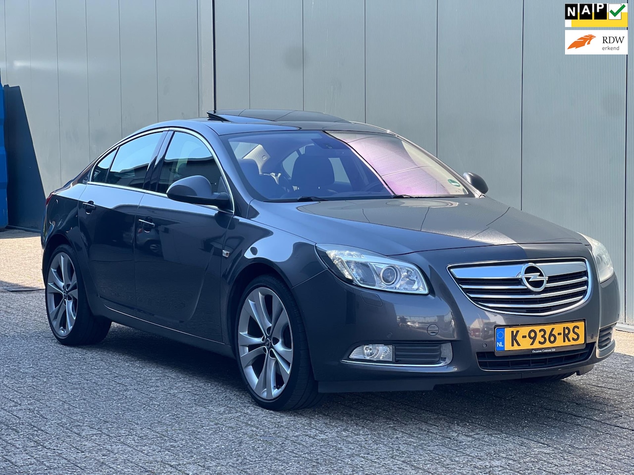 Opel Insignia - 2.8 T 4x4|Schuifdak|Stoelvw|Leer|Vol!! - AutoWereld.nl