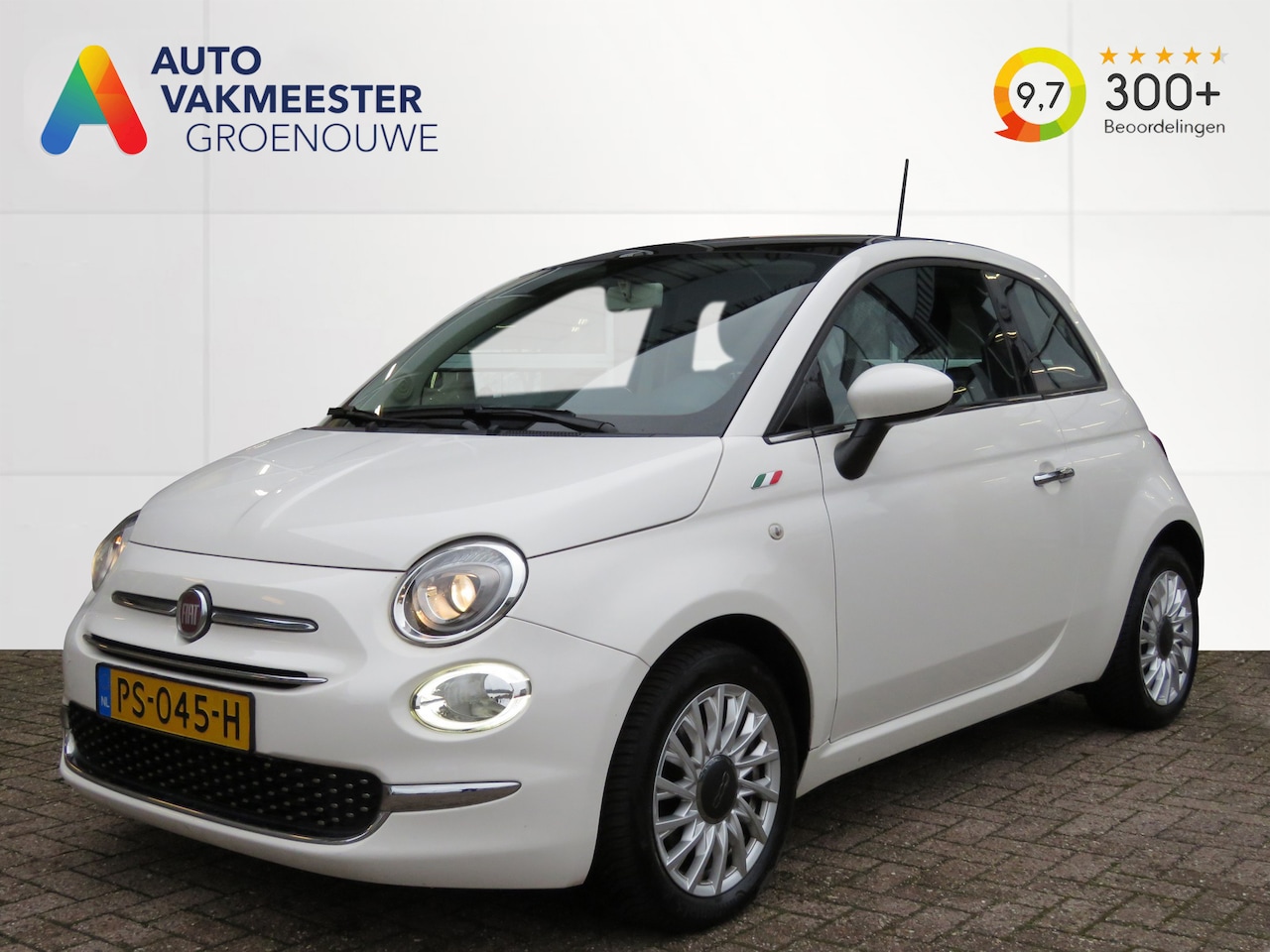 Fiat 500 - 0.9 TwinAir Turbo Lounge / Glazen dak / BOVAG garantie - AutoWereld.nl