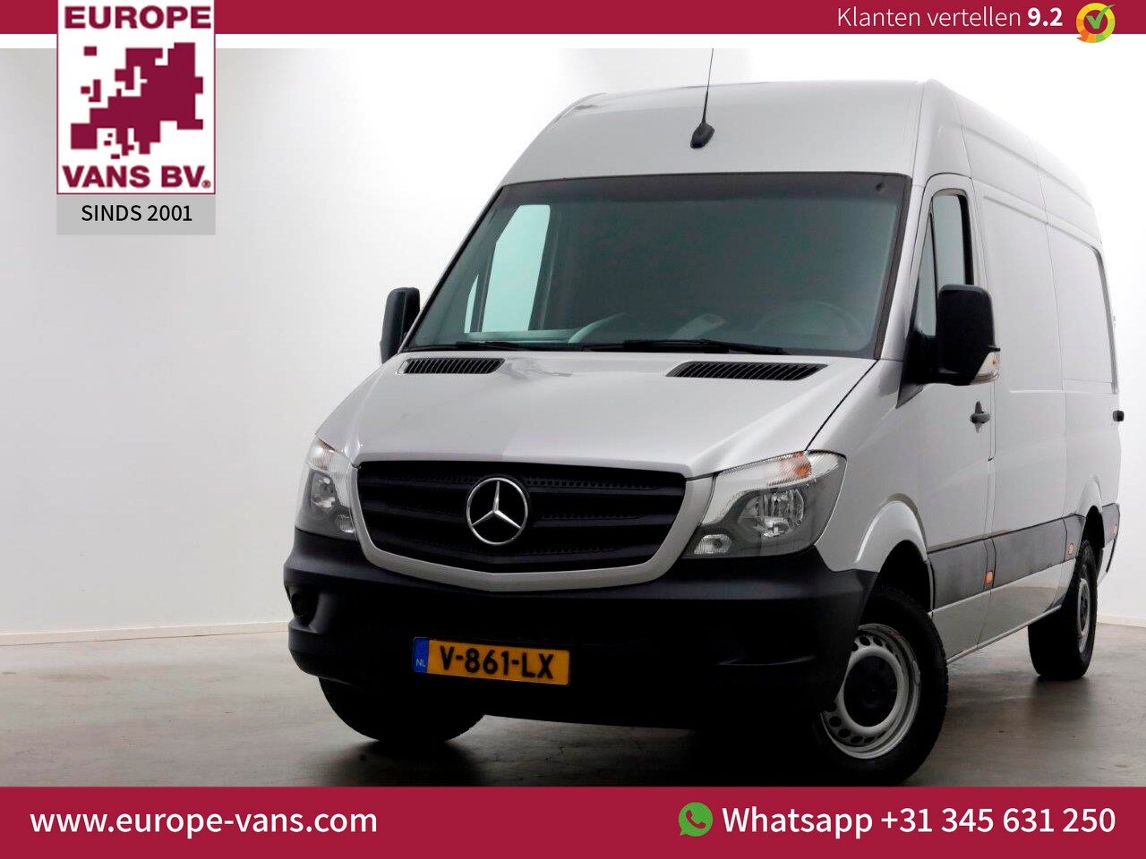 Mercedes-Benz Sprinter - 314 CDI 143pk E6 L2H2 7G-Automaat Navi/Camera Trekhaak 3500kg 03-2018 - AutoWereld.nl