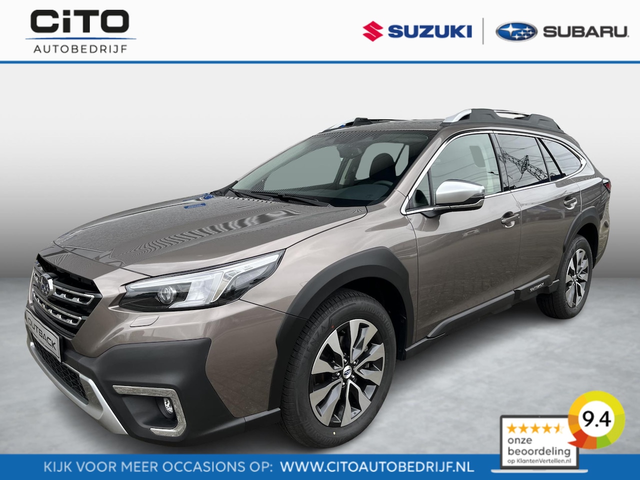 Subaru Outback - 2.5i Premium CVT AWD | Open dak | Lederen interieur | Navigatie - AutoWereld.nl