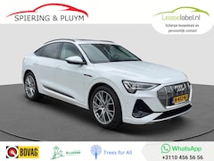 Audi e-tron Sportback - 55 quattro S edition | Black Optic | HUD | 360 cam | Pano | 408 PK