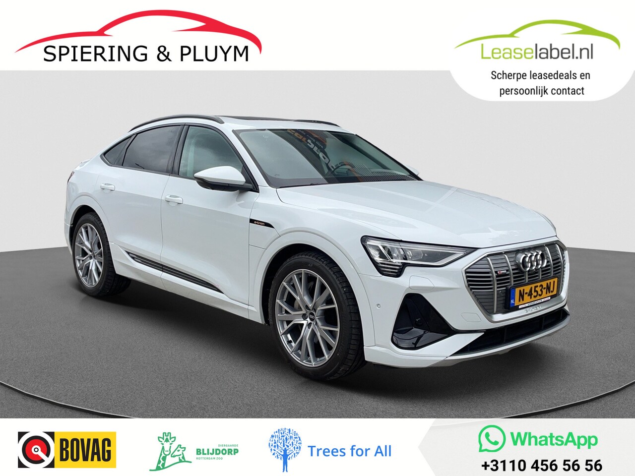 Audi e-tron Sportback - 55 quattro S edition | EX PRIJS | 360 cam | Pano | 408 PK - AutoWereld.nl